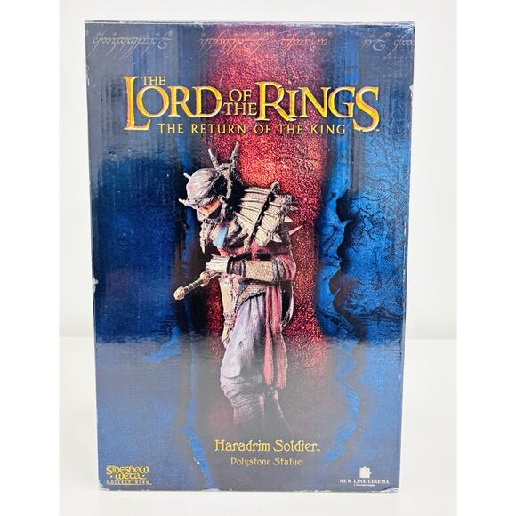Sideshow Weta Haradrim Soldier 1:6 Statue Lord of the Rings Return of the King - Picture 1 of 7